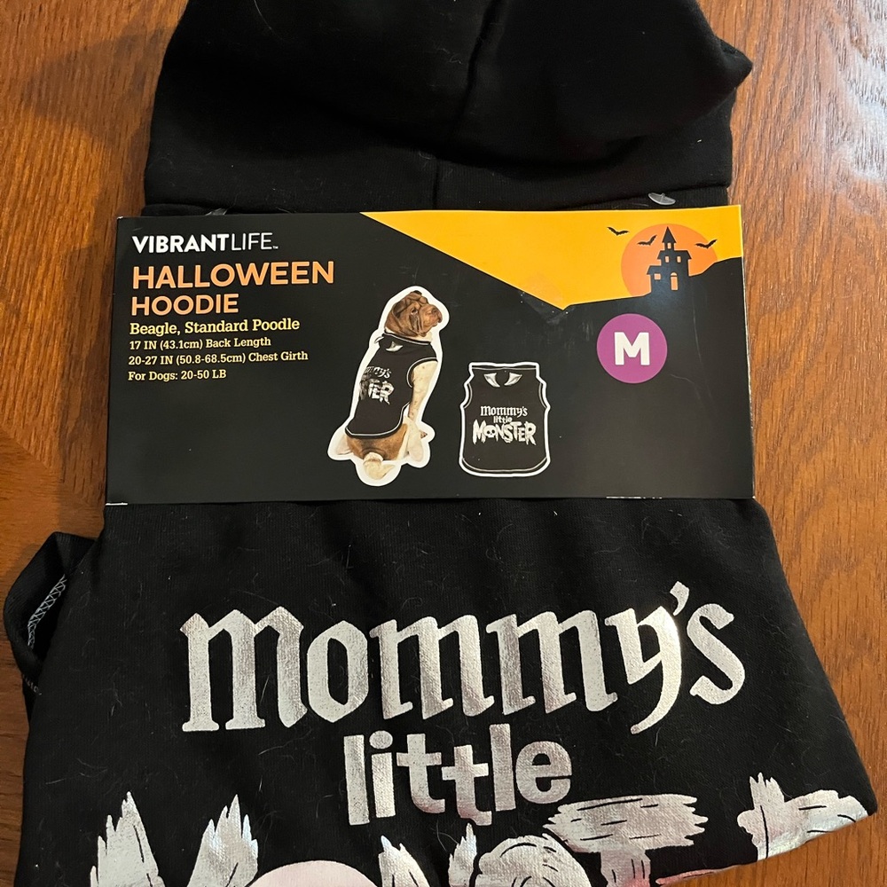 Halloween Hoodie for Dogs - Medium
